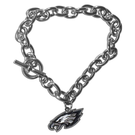 Philadelphia Eagles Charm Chain Bracelet (SSKG) - 757 Sports Collectibles