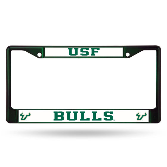 SOUTH FLORIDA GREEN COLORED CHROME FRAME (Rico) - 757 Sports Collectibles