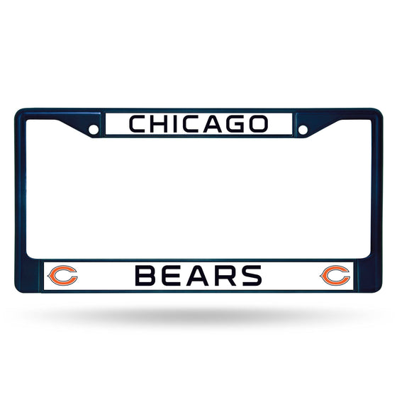 BEARS NAVY COLORED CHROME FRAME (Rico) - 757 Sports Collectibles