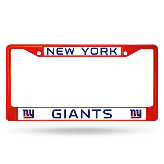 Giants Colored Chrome Frame Secondary Red