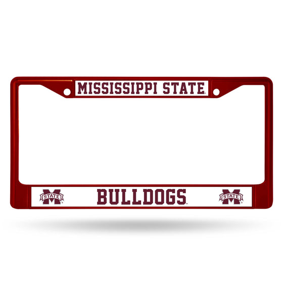 MISSISSIPPI STATE MAROON COLORED CHROME FRAME (Rico) - 757 Sports Collectibles