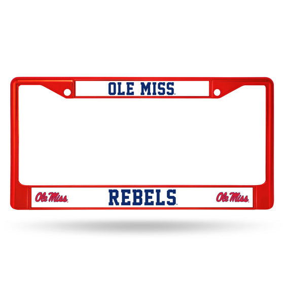 Mississippi Red Colored Chrome Frame