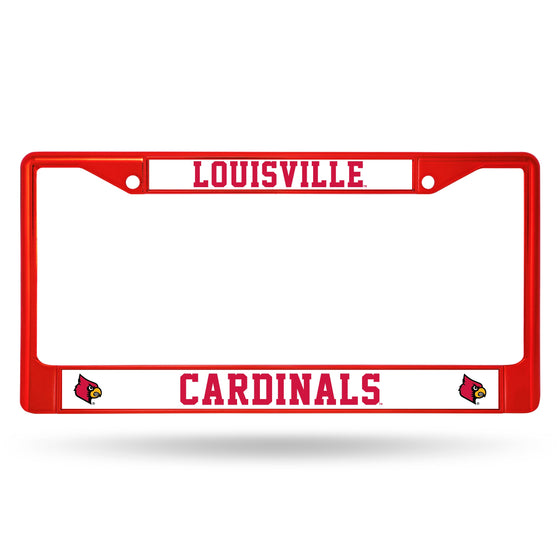 Louisville Red Colored Chrome Frame