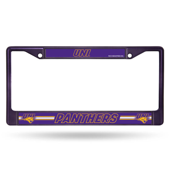 NORTHERN IOWA PURPLE COLORED CHROME FRAME (Rico) - 757 Sports Collectibles