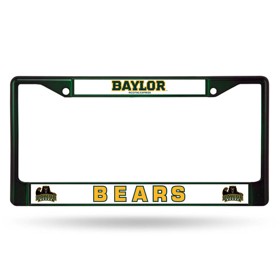 BAYLOR GREEN COLORED CHROME FRAME (Rico) - 757 Sports Collectibles