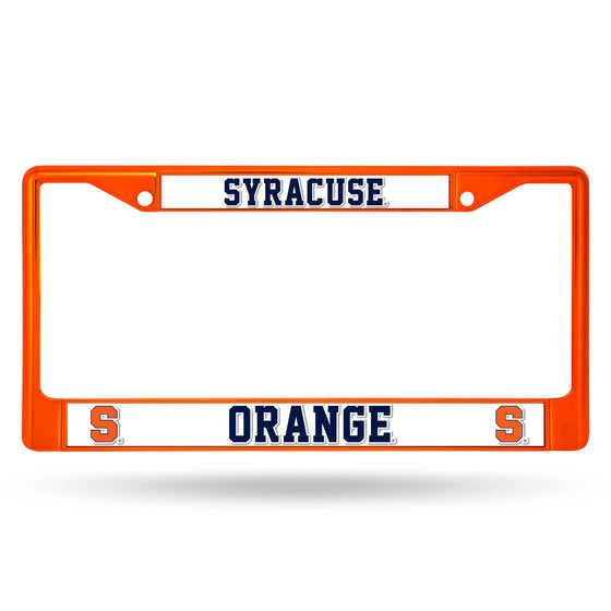 SYRACUSE ORANGE COLORED CHROME FRAME (Rico) - 757 Sports Collectibles