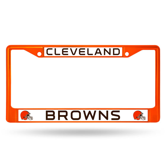 Browns Orange Colored Chrome Frame