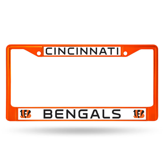 Bengals Orange Colored Chrome Frame