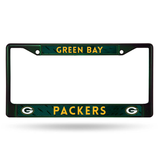 Green Bay PACKERS DARK GREEN COLORED CHROME FRAME (Rico) - 757 Sports Collectibles