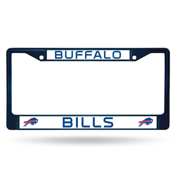 Buffalo BILLS NAVY COLORED CHROME FRAME (Rico) - 757 Sports Collectibles