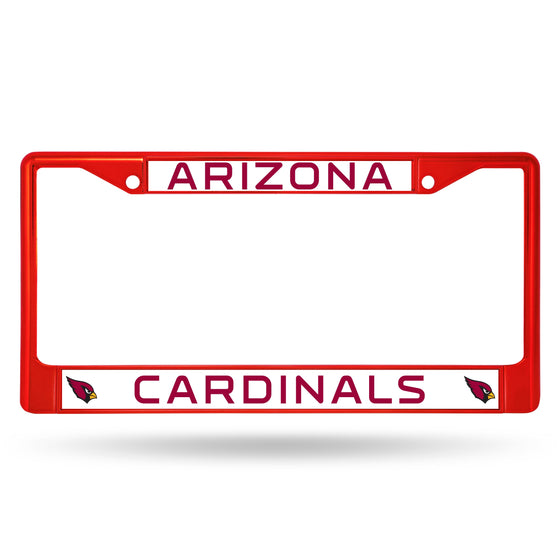 Cardinals Red Colored Chrome Frame