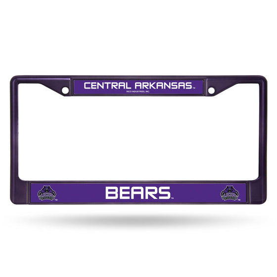 CENTRAL ARKANSAS PURPLE COLORED CHROME FRAME (Rico) - 757 Sports Collectibles