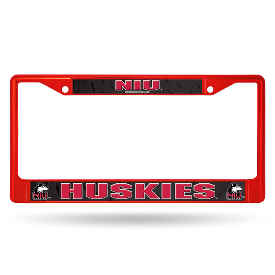 NORTHERN ILLINOIS RED COLORED CHROME FRAME (Rico) - 757 Sports Collectibles