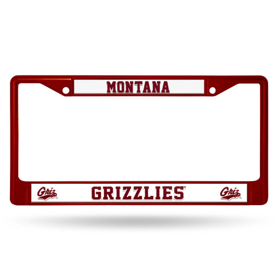 MONTANA MAROON COLORED CHROME FRAME (Rico) - 757 Sports Collectibles