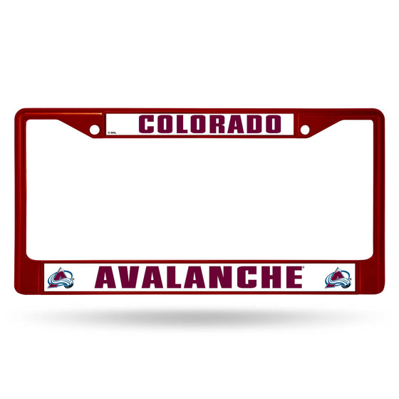 AVALANCHE MAROON COLORED CHROME FRAME (Rico) - 757 Sports Collectibles