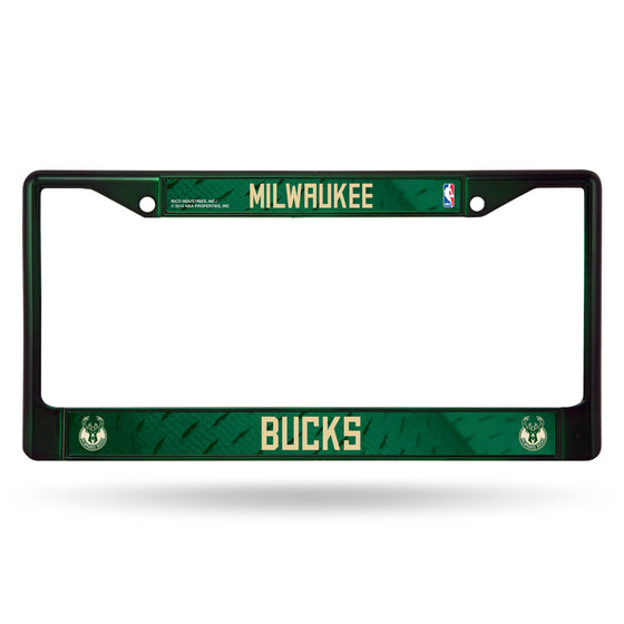 MILWAUKEE BUCKS GREEN COLORED CHROME FRAME (Rico) - 757 Sports Collectibles