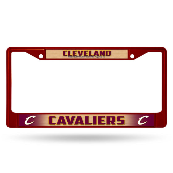 CLEVELAND CAVALIERS MAROON COLORED CHROME FRAME (Rico) - 757 Sports Collectibles