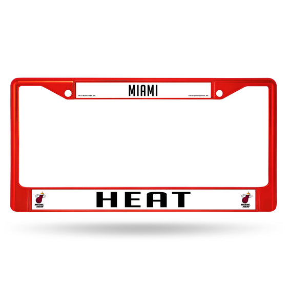 Heat Red Colored Chrome Frame