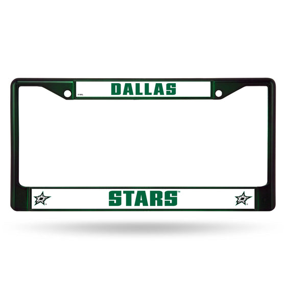 DALLAS STARS DARK GREEN COLORED CHROME FRAME (Rico) - 757 Sports Collectibles