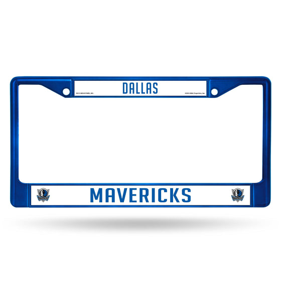 DALLAS MAVERICKS BLUE COLORED CHROME FRAME (Rico) - 757 Sports Collectibles