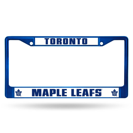 MAPLE LEAFS BLUE COLORED CHROME FRAME (Rico) - 757 Sports Collectibles