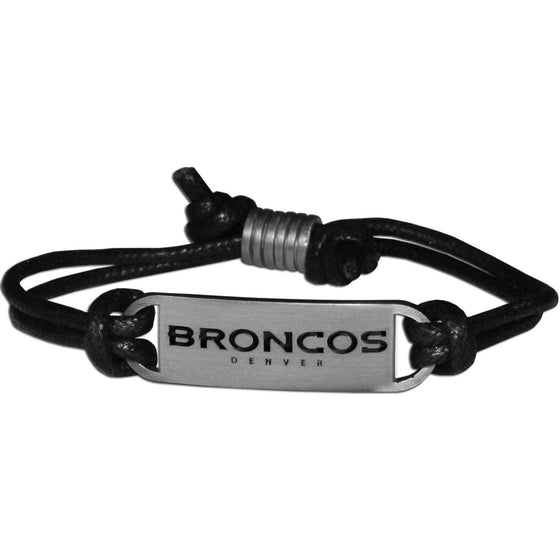 Denver Broncos Cord Bracelet (SSKG) - 757 Sports Collectibles