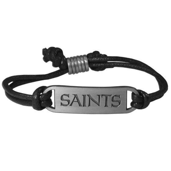 New Orleans Saints Cord Bracelet (SSKG) - 757 Sports Collectibles