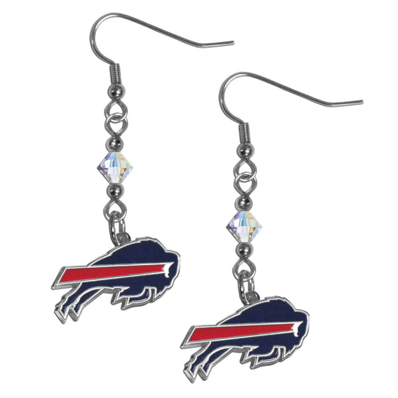 Buffalo Bills Crystal Dangle Earrings (SSKG) - 757 Sports Collectibles