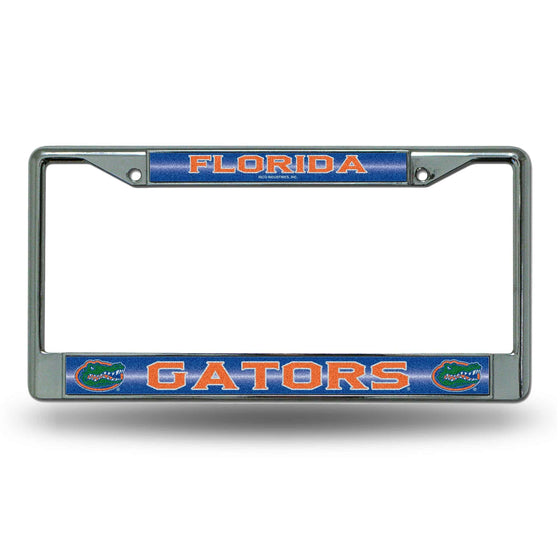 FLORIDA Gators BLING CHROME FRAME (Rico) - 757 Sports Collectibles