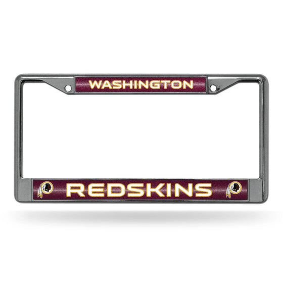 Washington REDSKINS BLING CHROME FRAME (Rico) - 757 Sports Collectibles