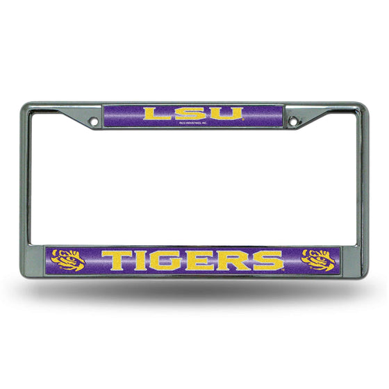 LSU BLING CHROME FRAME (Rico) - 757 Sports Collectibles