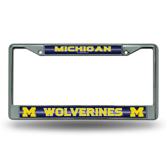 MICHIGAN BLING CHROME FRAME (Rico) - 757 Sports Collectibles