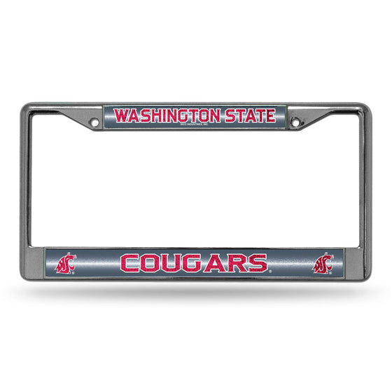 WASHINGTON STATE BLING CHROME FRAME (Rico) - 757 Sports Collectibles