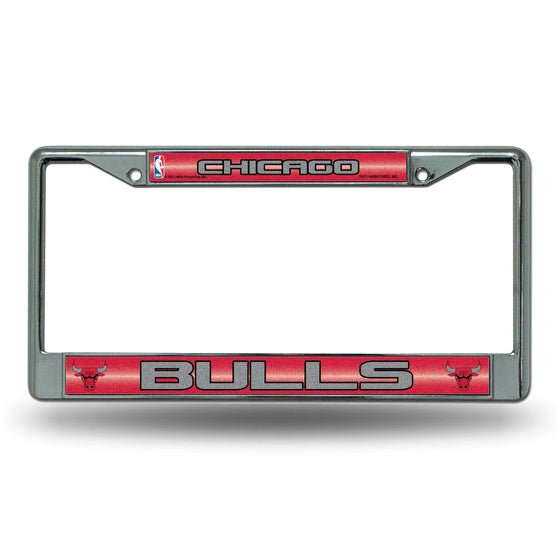 CHICAGO BULLS BLING CHROME FRAME (Rico) - 757 Sports Collectibles