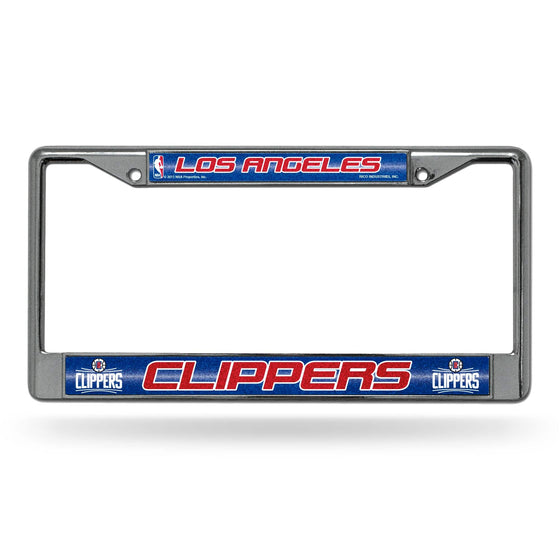 LOS ANGELES CLIPPERS BLING CHROME FRAME (Rico) - 757 Sports Collectibles