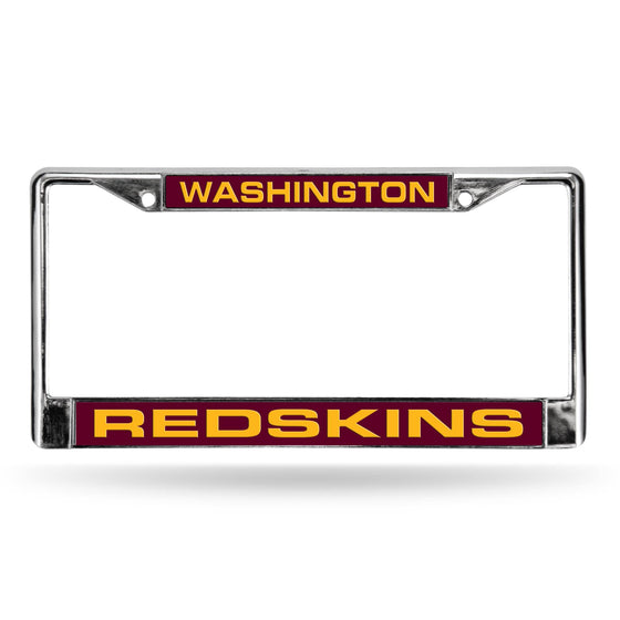 Washington REDSKINS RED LASER CHROME FRAME (Rico) - 757 Sports Collectibles