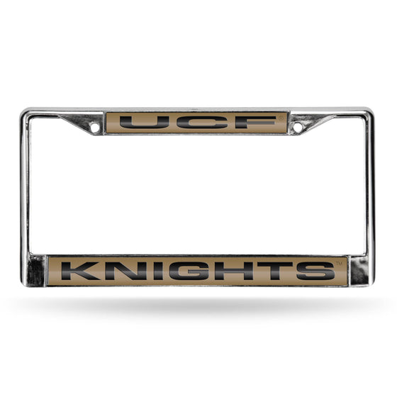 CENTRAL FLORIDA GOLD LASER CHROME FRAME (Rico) - 757 Sports Collectibles