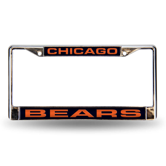 BEARS BLUE LASER CHROME FRAME (Rico) - 757 Sports Collectibles