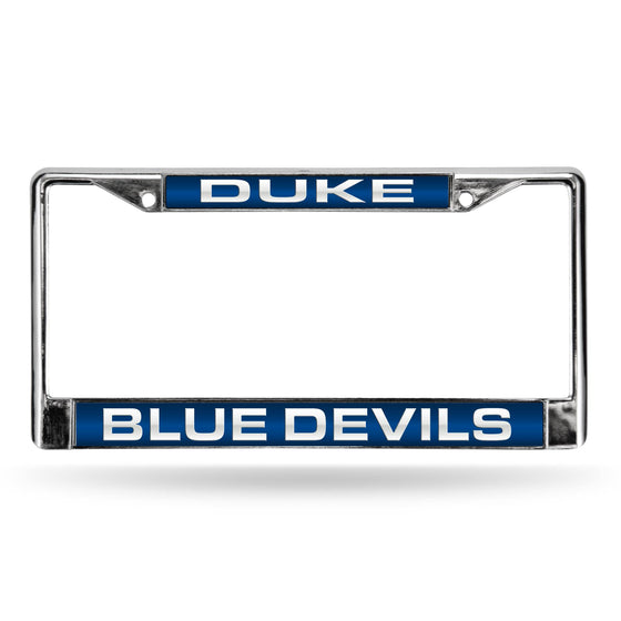 DUKE UNIVERSITY Blue Devils BLUE LASER CHROME FRAME (Rico) - 757 Sports Collectibles