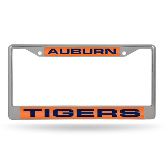 AUBURN AU Tigers LASER CHROME FRAME (Rico) - 757 Sports Collectibles