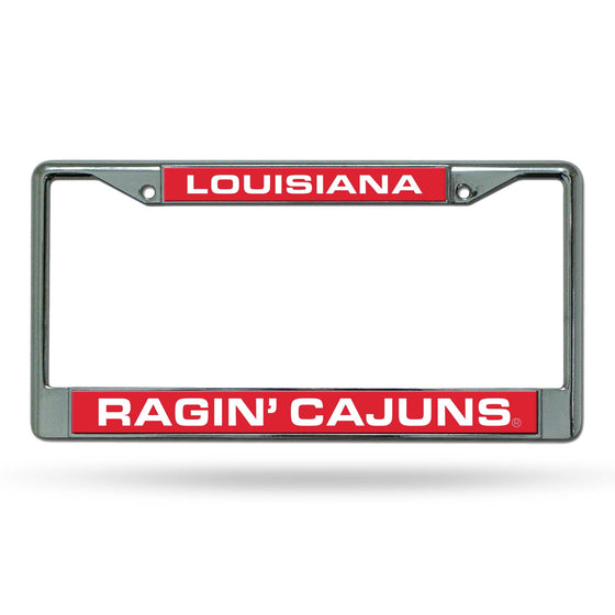 LOUISIANA LAFAYETTE LASER CHROME FRM (Rico) - 757 Sports Collectibles