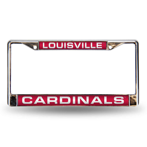 LOUISVILLE RED LASER CHROME FRAME (Rico) - 757 Sports Collectibles