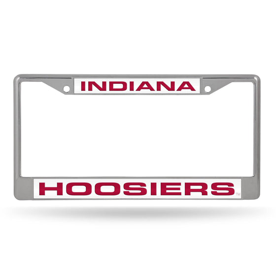 INDIANA IU Hoosiers LASER CHROME FRAME (Rico) - 757 Sports Collectibles