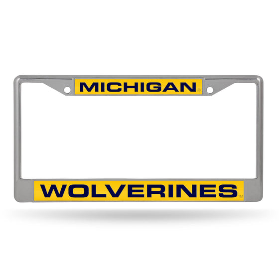 MICHIGAN  LASER CHROME FRAME (Rico) - 757 Sports Collectibles