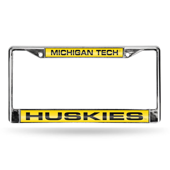 MICHIGAN TECH LASER CHROME FRAME (Rico) - 757 Sports Collectibles