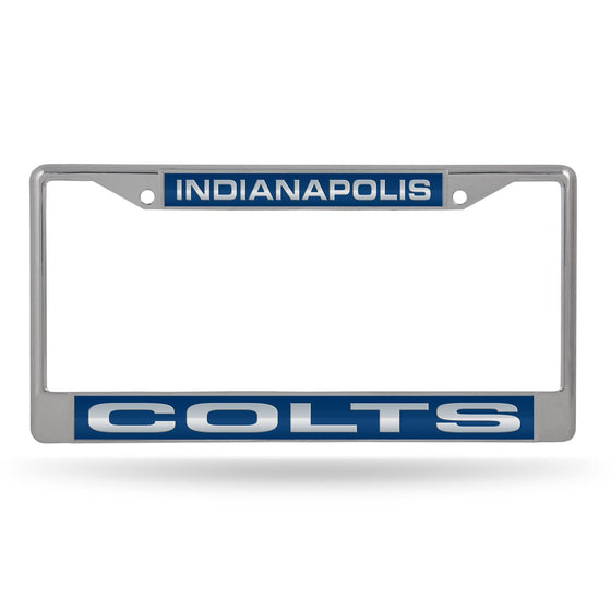 COLTS  LASER CHROME FRAME (Rico) - 757 Sports Collectibles