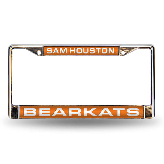 SAM HOUSTON STATE LASER CHROME FRAME (Rico) - 757 Sports Collectibles