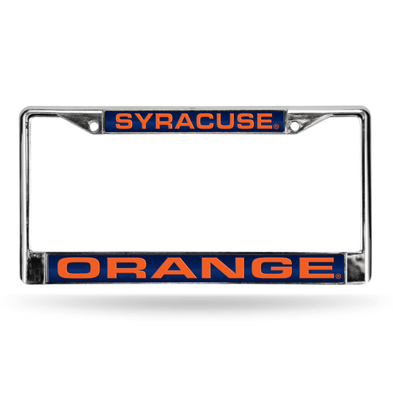 SYRACUSE BLUE LASER CHROME FRAME (Rico) - 757 Sports Collectibles