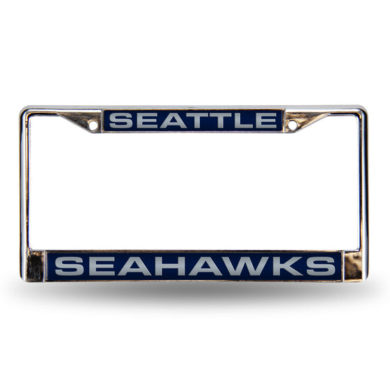 Seattle SEAHAWKS LASER CHROME FRAME (Rico)