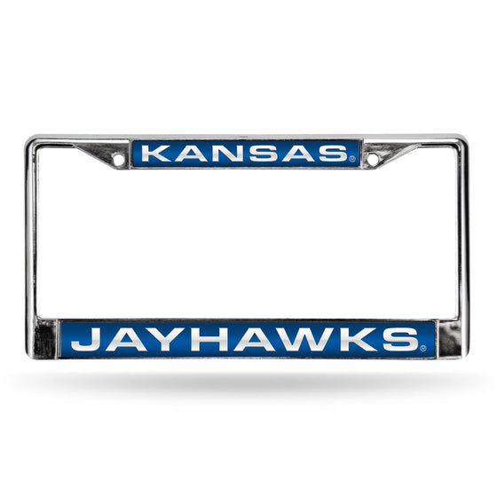 KANSAS BLUE LASER CHROME FRAME (Rico) - 757 Sports Collectibles